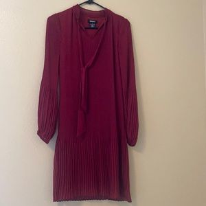 DKNY red dress